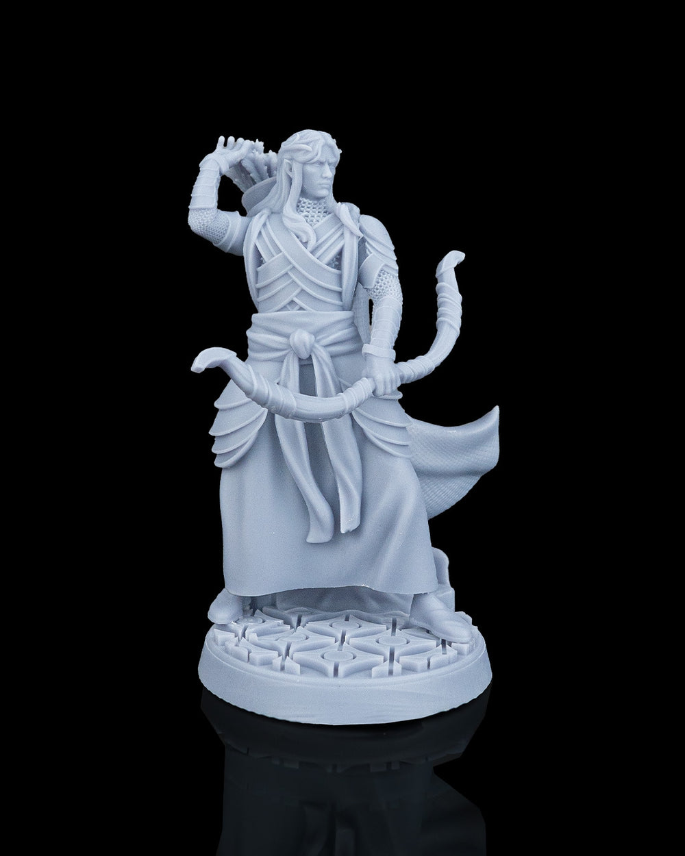 Elduin Alaren - Elven Archer Ranger Tabletop Miniature