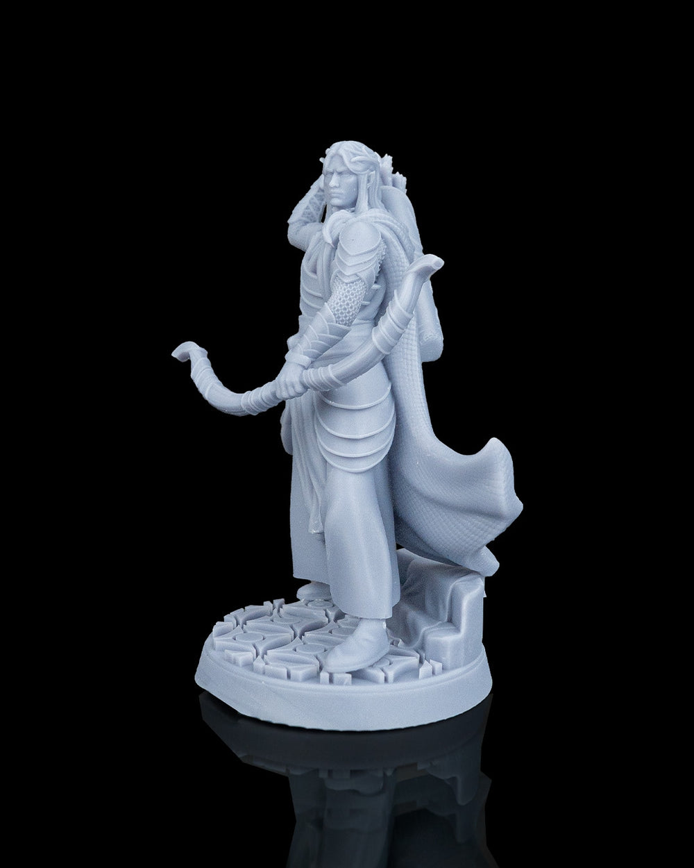 Elduin Alaren - Elven Archer Ranger Tabletop Miniature