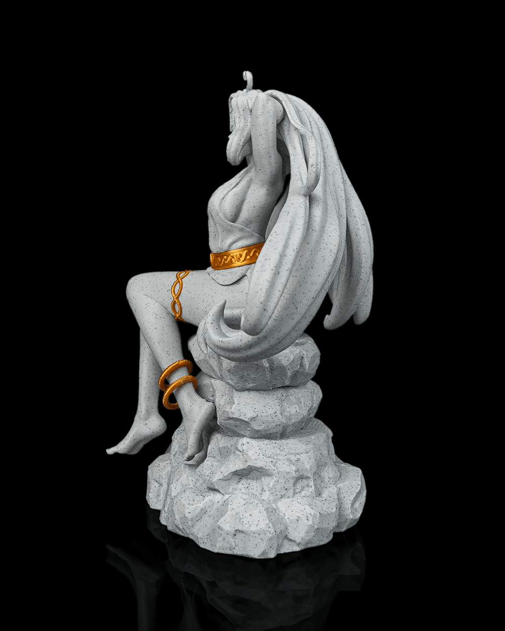 Aphrodite Goddess Seated Collectible Figure