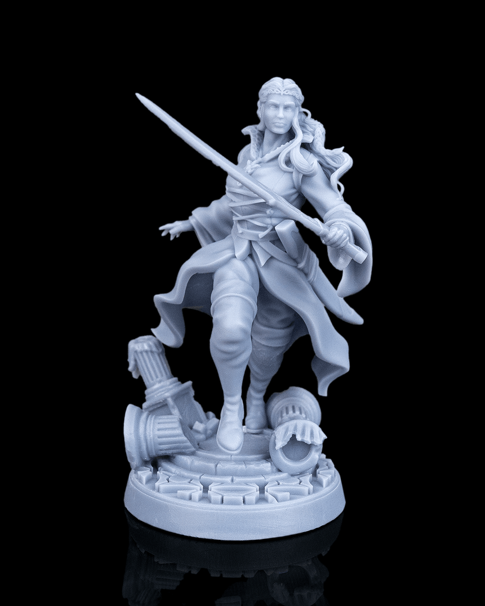 Aurelia The Savior – Sword-Raised Hero