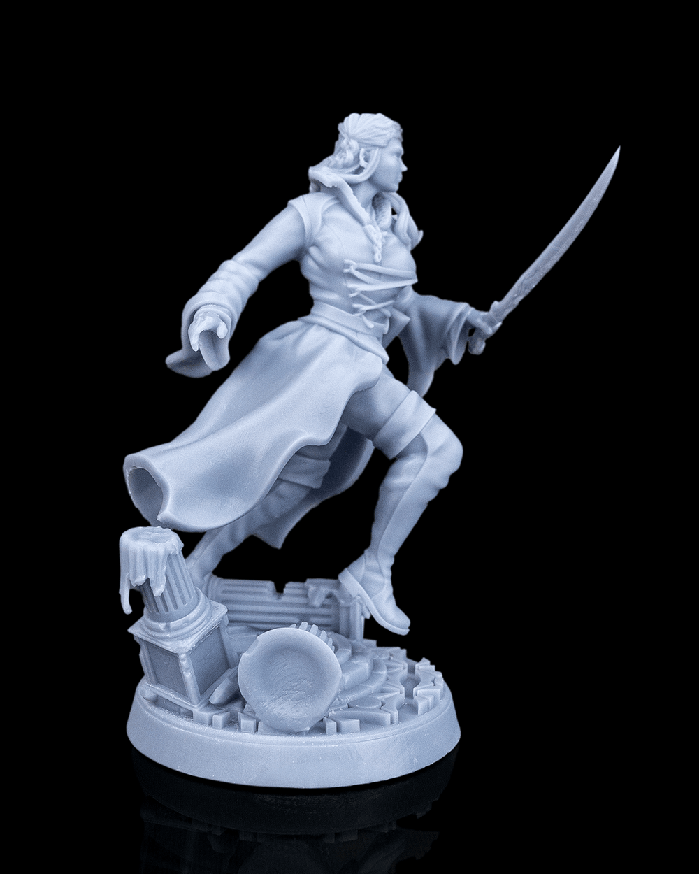 Aurelia The Savior – Sword-Raised Hero