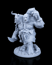 Brugtilda the Bloated Troll Miniature