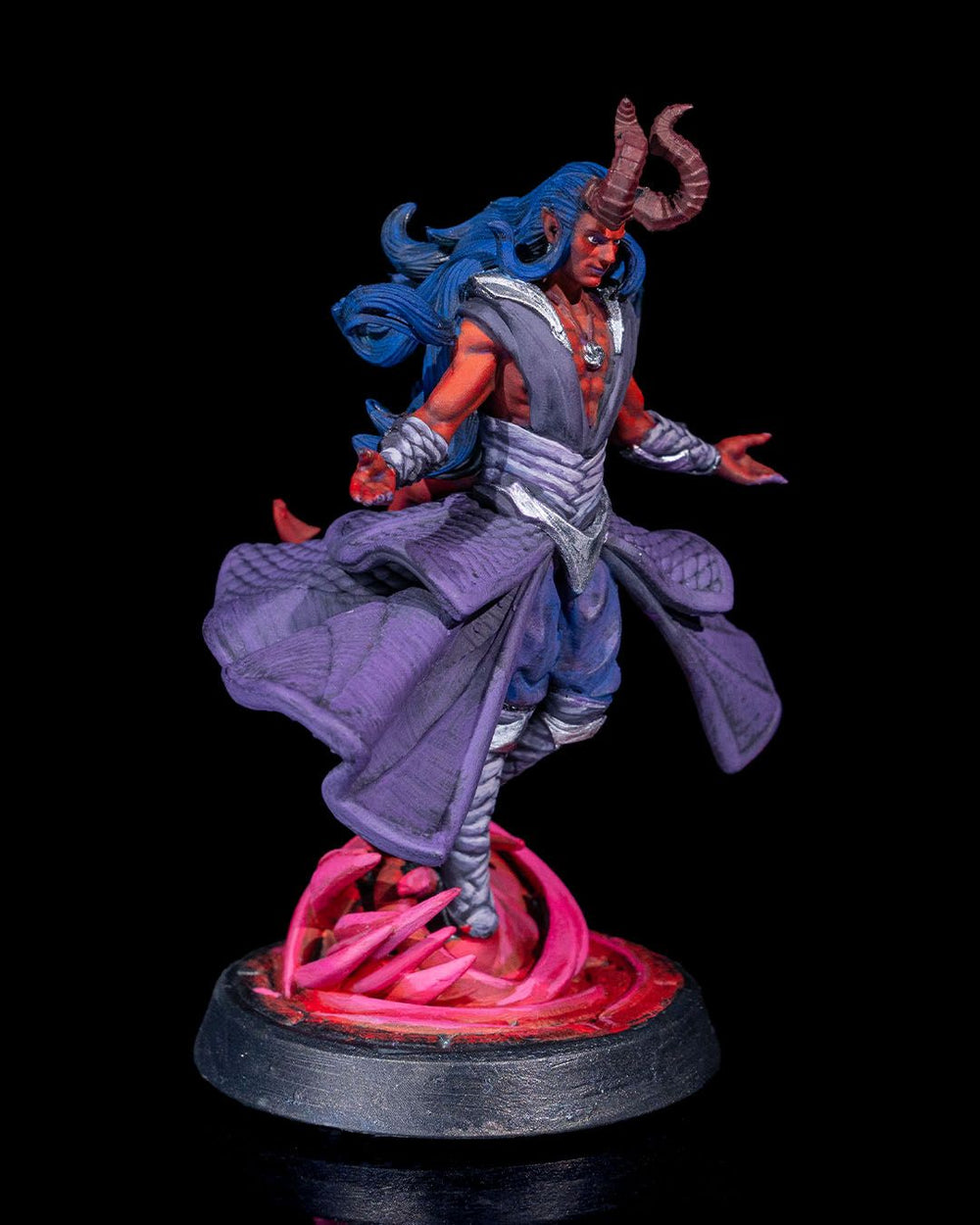 Caleb Horned Sorcerer Tabletop Miniature