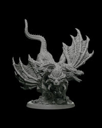 Chimera Multi-Headed Beast Miniature