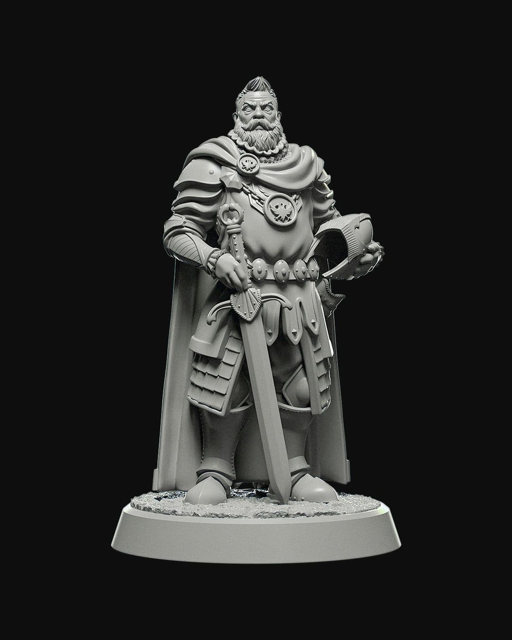 Daario the Guard Captain Fantasy Miniature