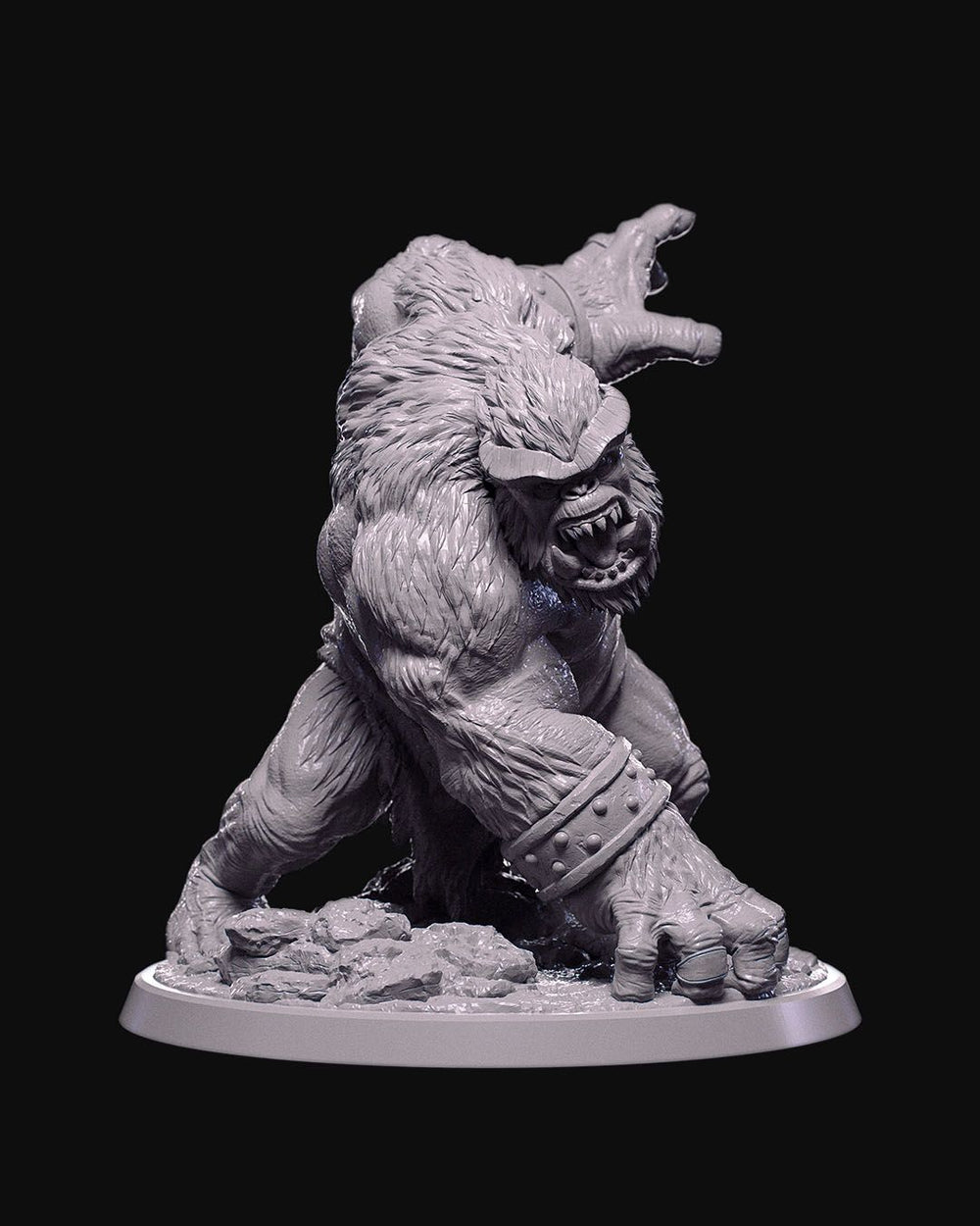 Demon Brute Berserker Monster Miniature