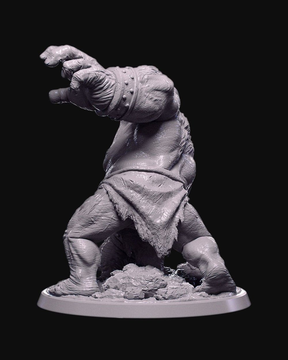 Demon Brute Berserker Monster Miniature
