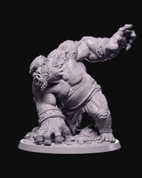 Demon Brute Berserker Monster Miniature