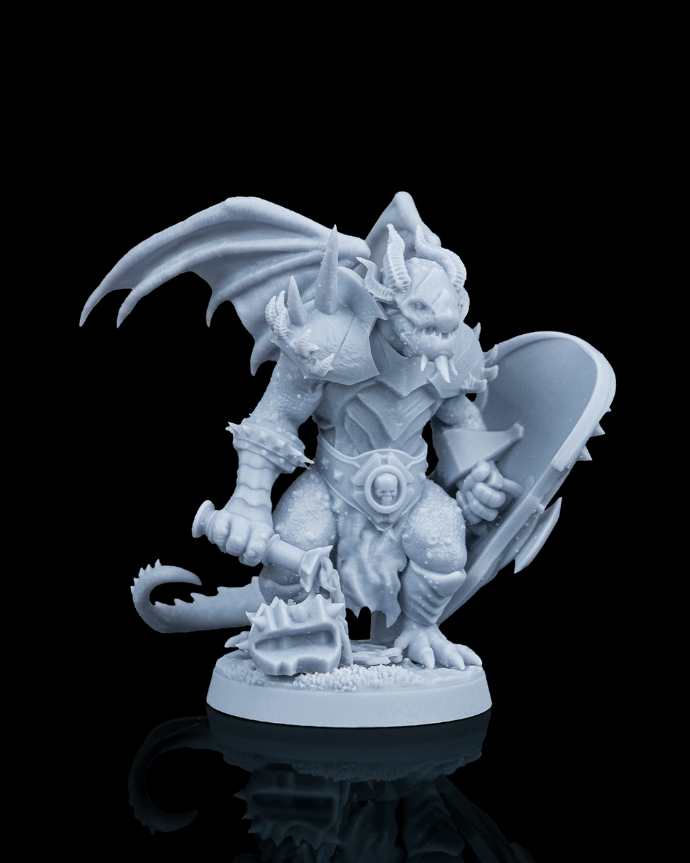 Drakin Brute Warrior Enemy Miniature