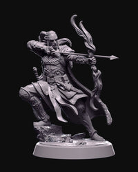 Elduin Alaren Elf Archer Miniature