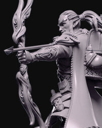 Elduin Alaren Elf Archer Miniature