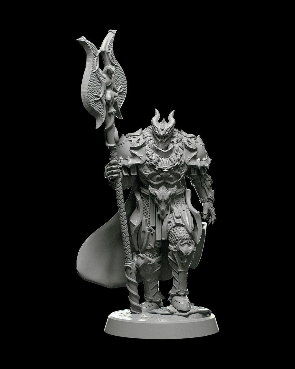 Garkan the Champion Armored Warrior