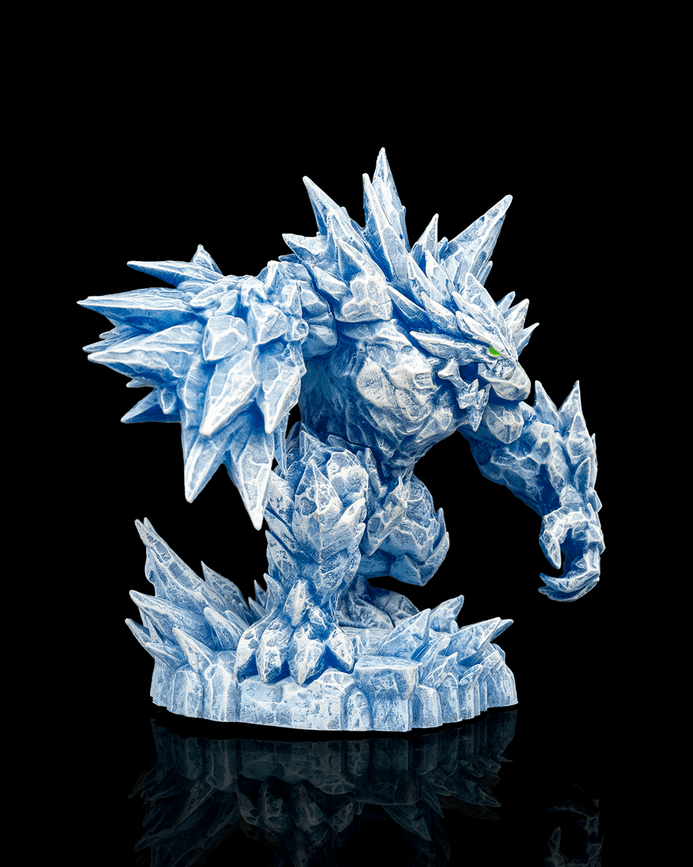 Glacier Golem Ice Elemental Figure
