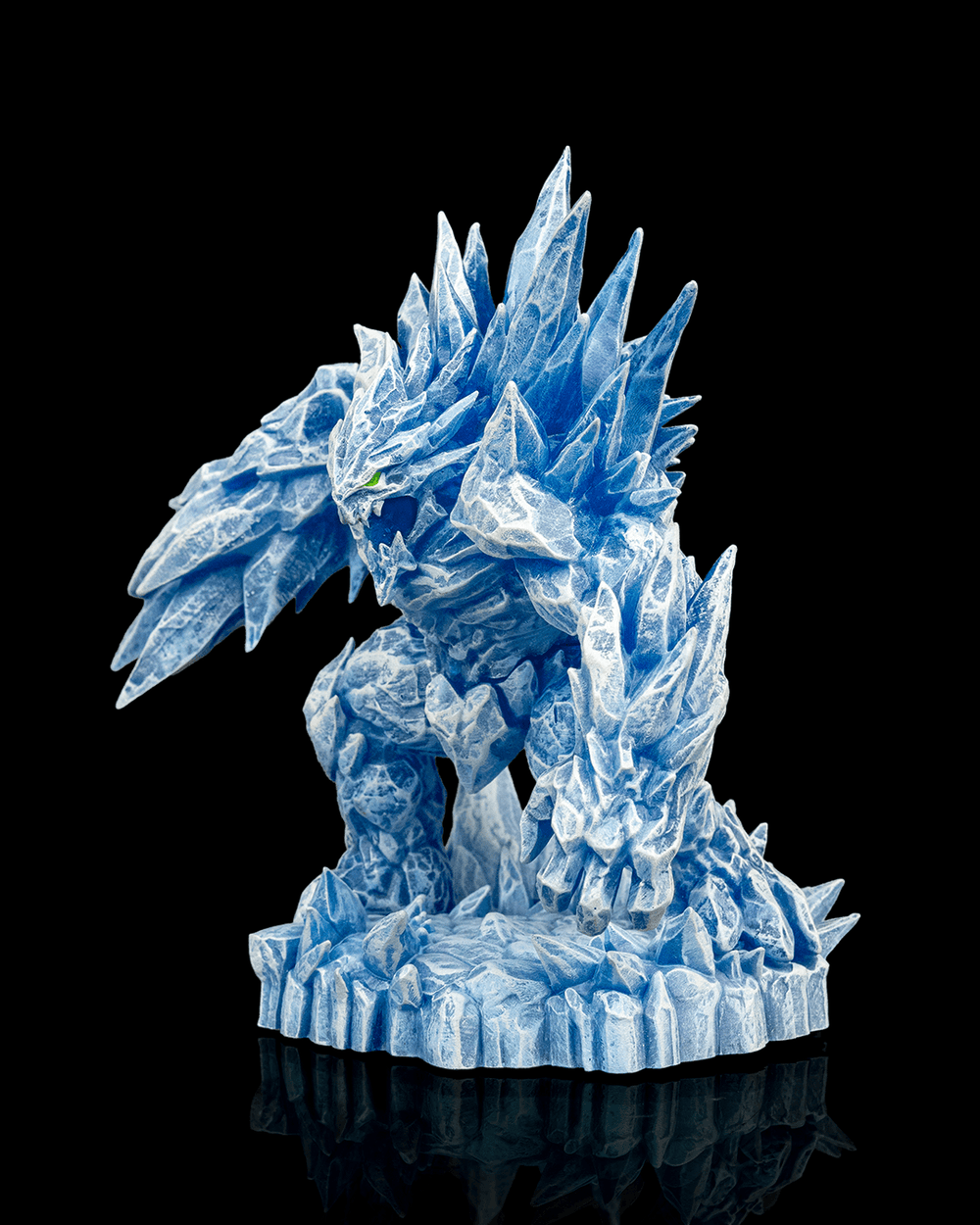 Glacier Golem Ice Elemental Figure