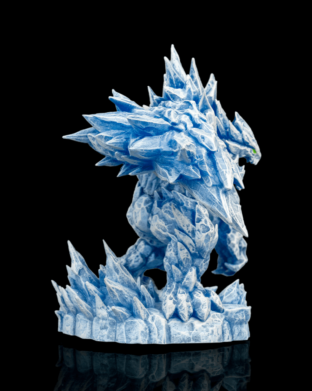 Glacier Golem Ice Elemental Figure