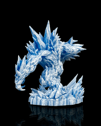 Glacier Golem Ice Elemental Figure