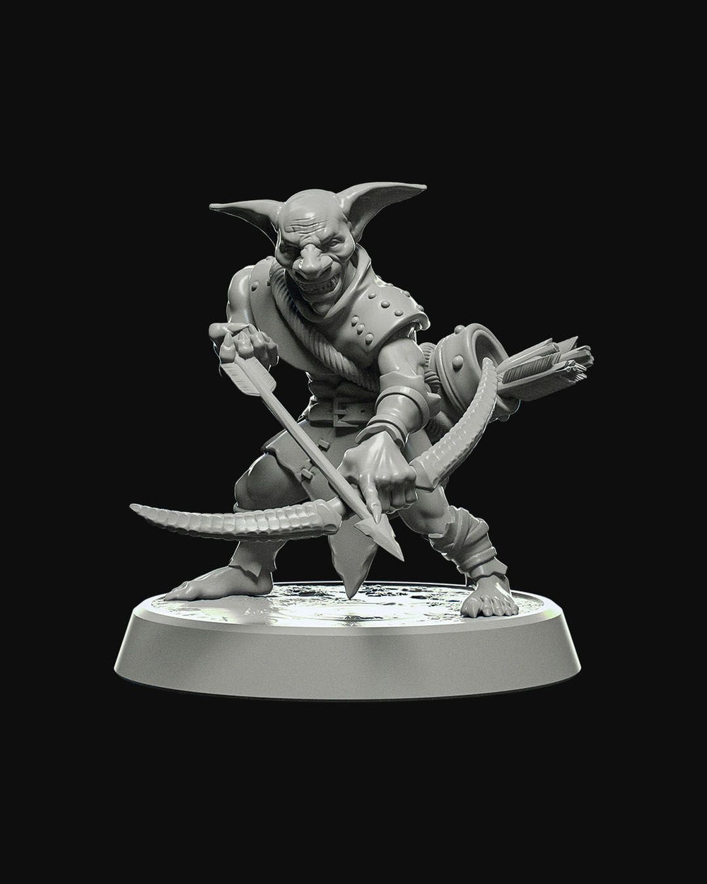 Goblin Archer Warrior Miniature
