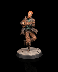 Harper Canticus Bard Hero Miniature