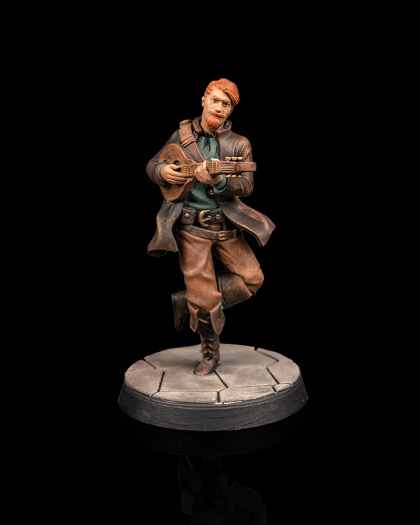 Harper Canticus Bard Hero Miniature