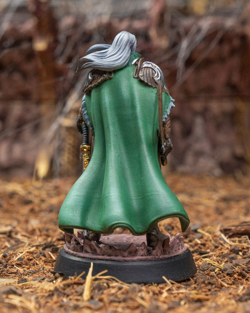 Levin Dual-Blade Warrior Fantasy Miniature