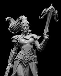 Livia Dark Elf Ranger Miniature