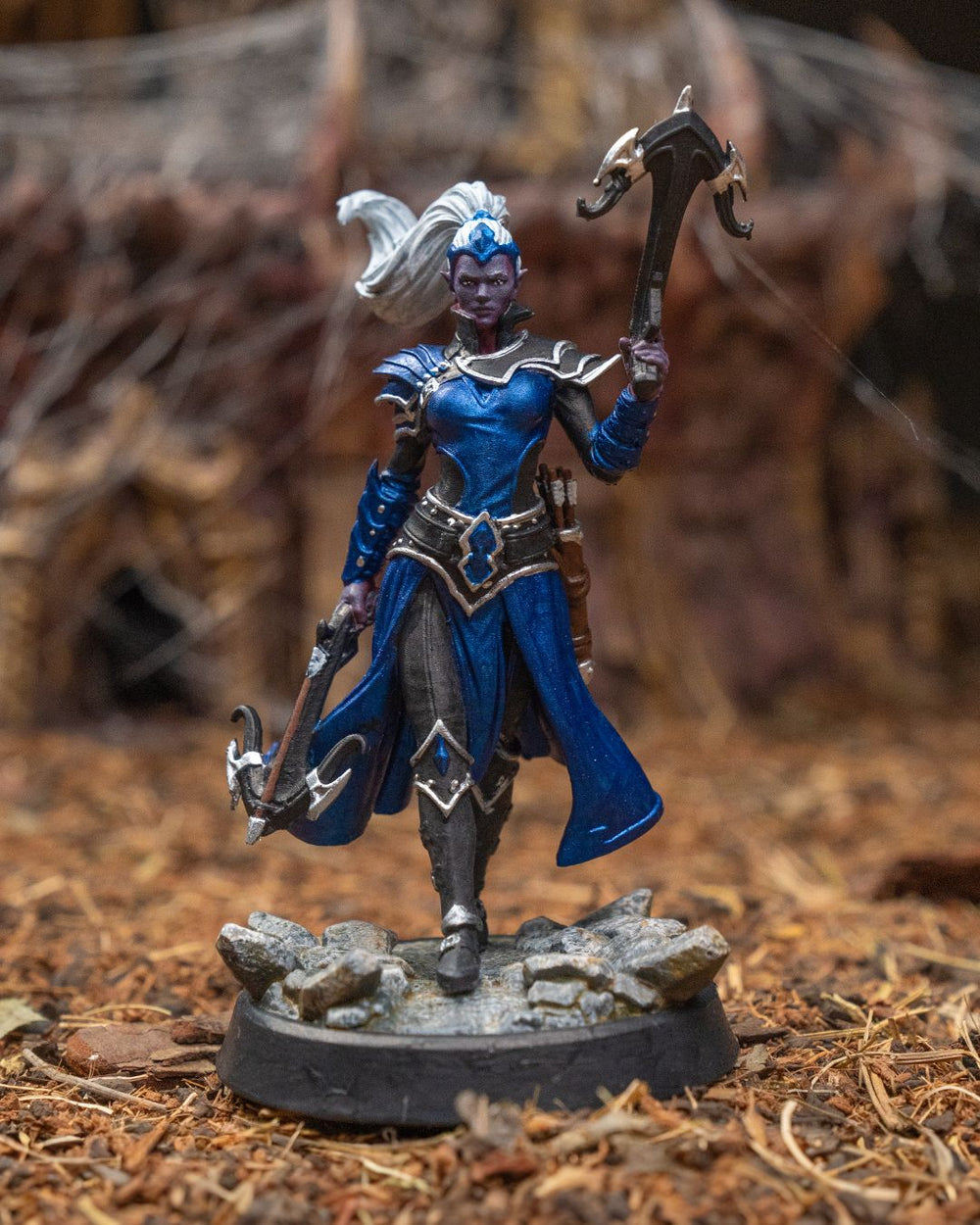 Livia Dark Elf Ranger Miniature