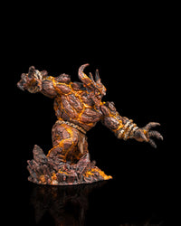 Magma Golem Demon Miniature Figure