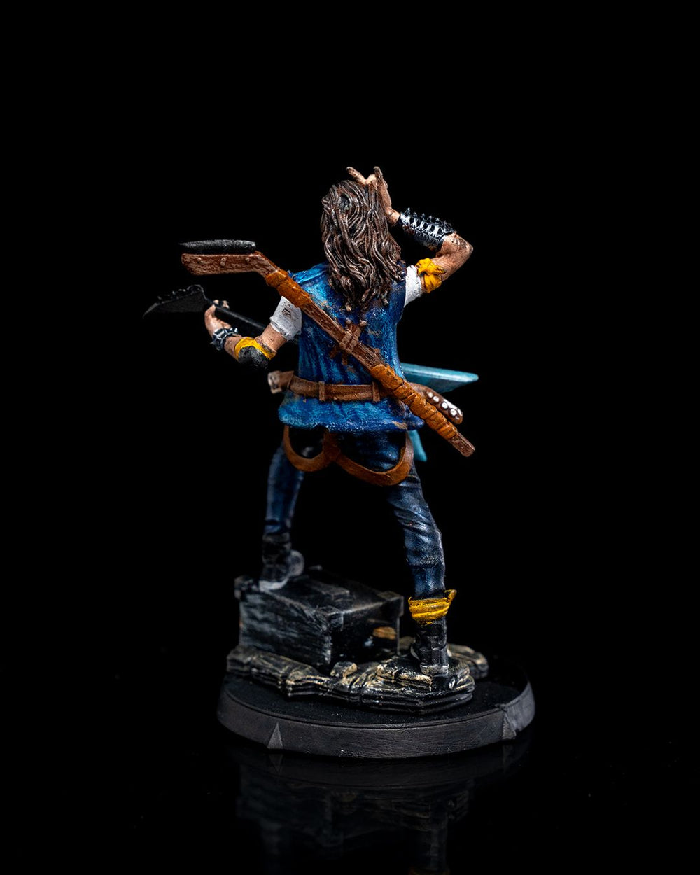 Rock Guitarist NPC Tabletop Miniature