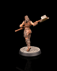 Rinessa Brutus Barbarian Hero Miniature