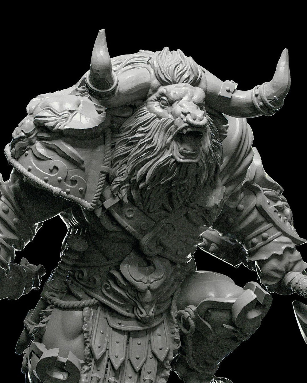 Talodem Giant Slayer Minotaur Warrior